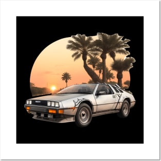 Summer Art DMC DeLorean Posters and Art